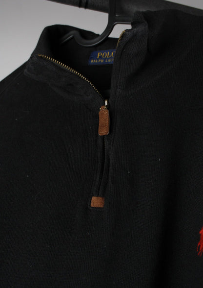Ralph Lauren Quarter Zip Sweater (XL)