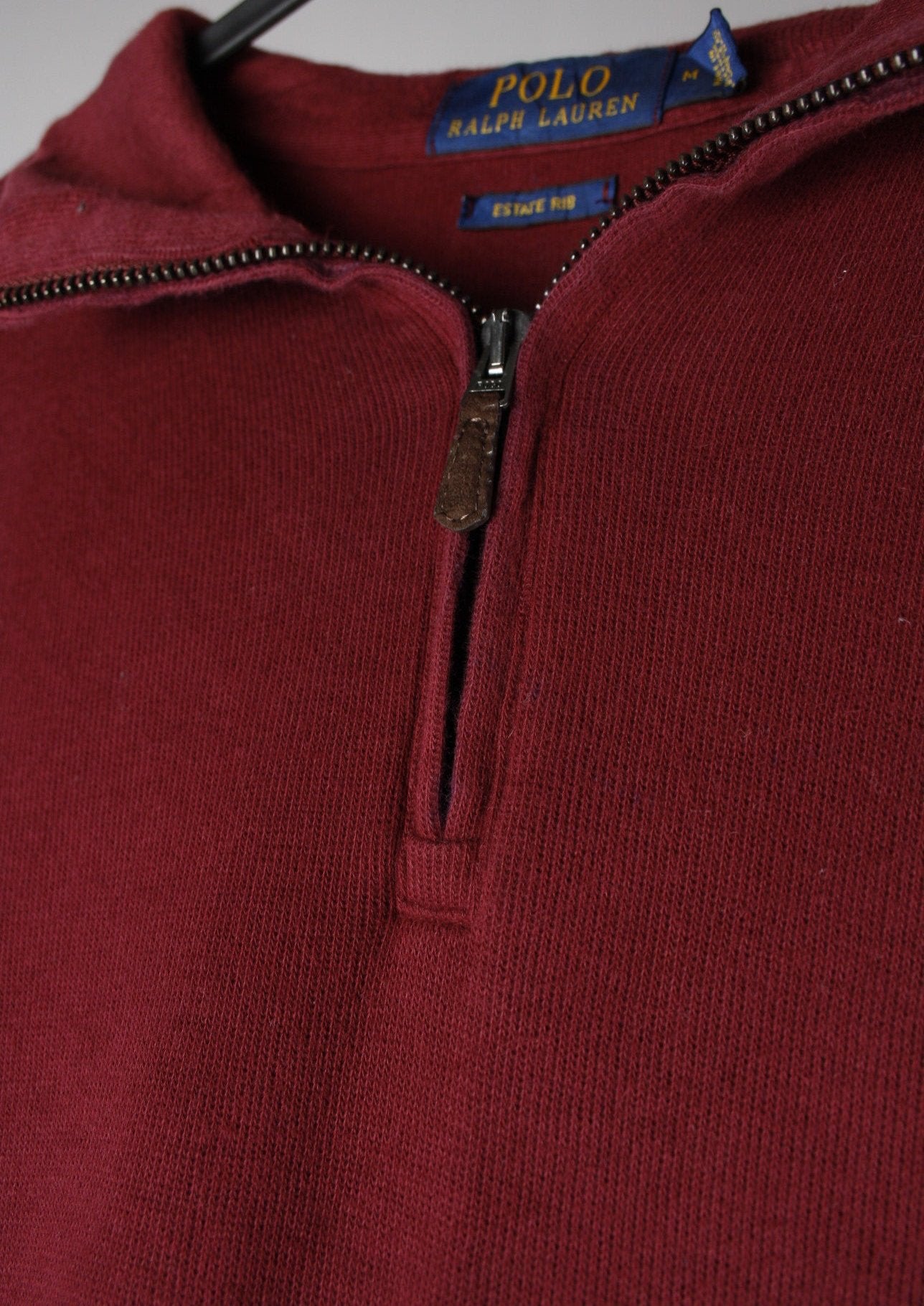 Ralph Lauren Quarter Zip Sweater (M)