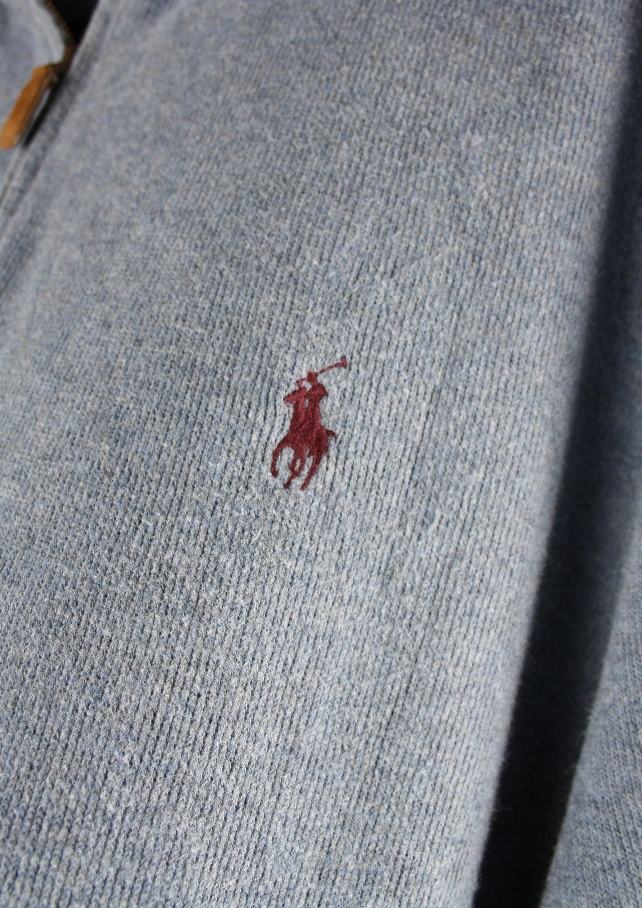 Ralph Lauren Quarter Zip Sweater (L)