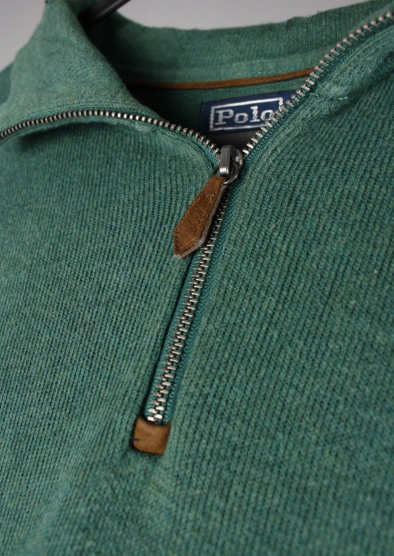 Ralph Lauren Quarter Zip Sweater (L)