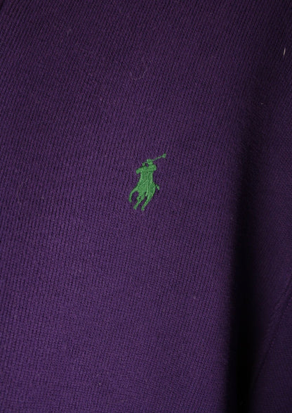 Ralph Lauren Quarter Zip Sweater (M)