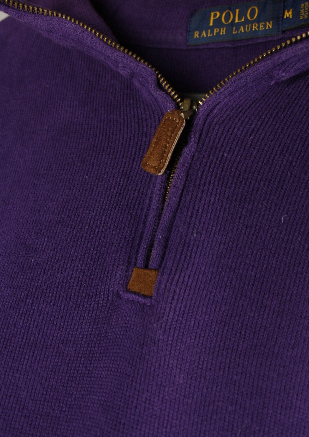 Ralph Lauren Quarter Zip Sweater (M)
