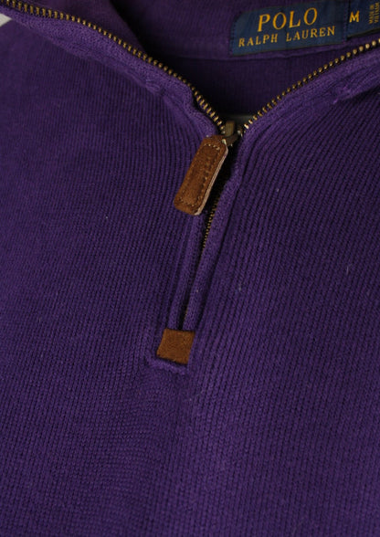 Ralph Lauren Quarter Zip Sweater (M)