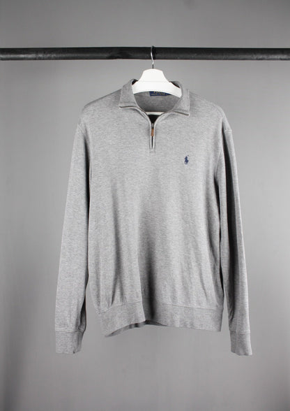 Ralph Lauren Quarter Zip Sweater (M)