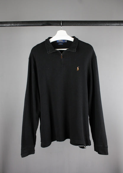 Ralph Lauren Quarter Zip Sweater (L)