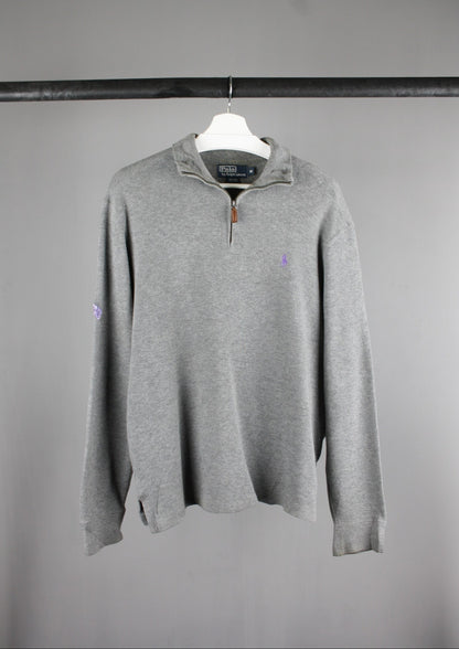 Ralph Lauren Quarter Zip Sweater (M)