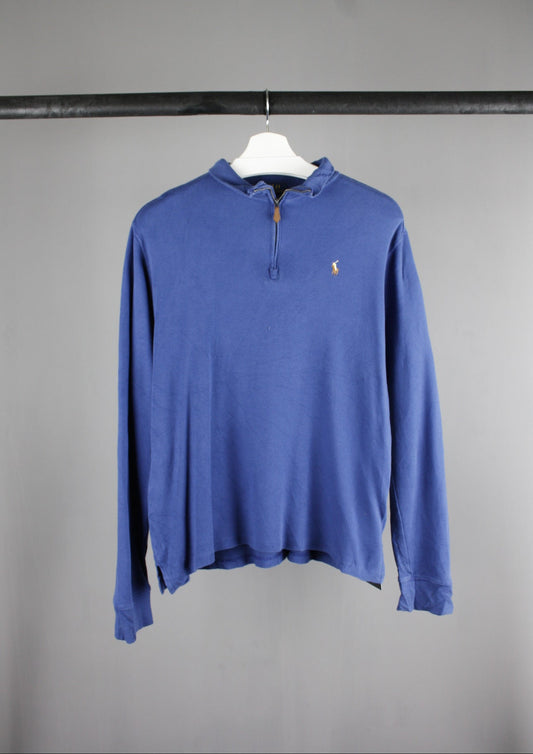 Ralph Lauren Quarter Zip Sweater (XS)