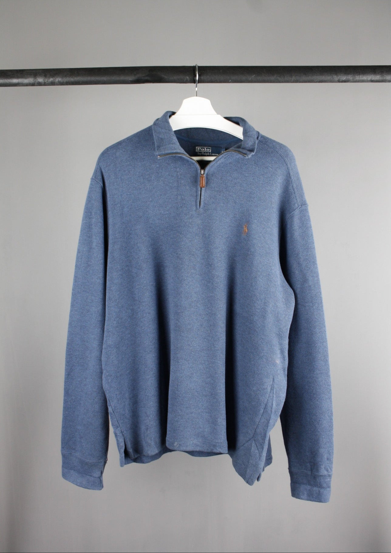 Ralph Lauren Quarter Zip Sweater (L)
