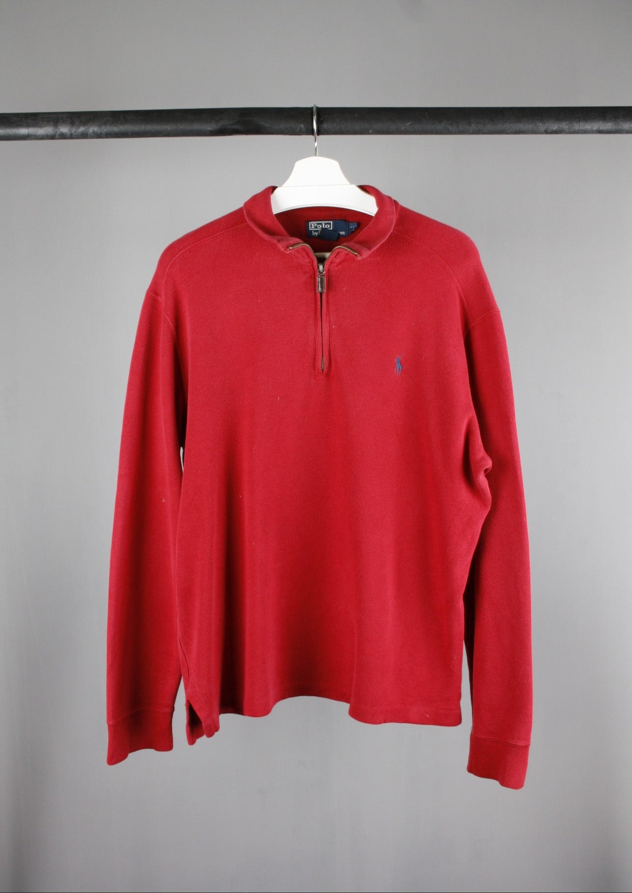 Ralph Lauren Quarter Zip Sweater (M)
