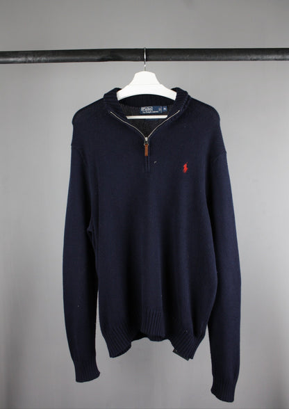 Ralph Lauren Quarter Zip Sweater (XL)