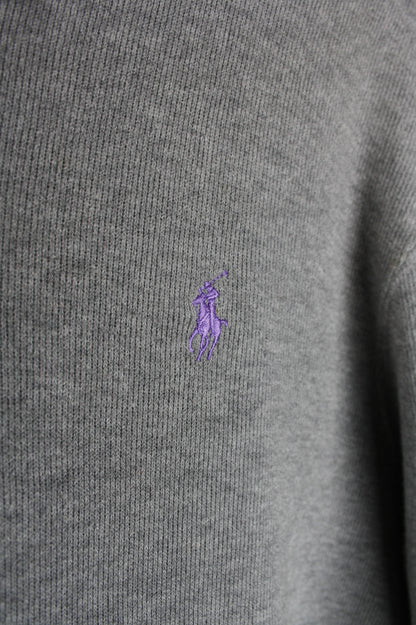 Ralph Lauren Quarter Zip Sweater (M)