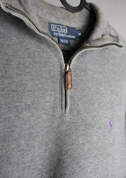 Ralph Lauren Quarter Zip Sweater (M)