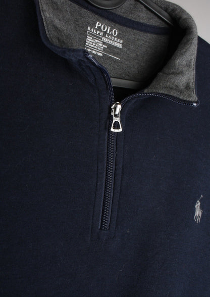 Ralph Lauren Quarter Zip Sweater (L)