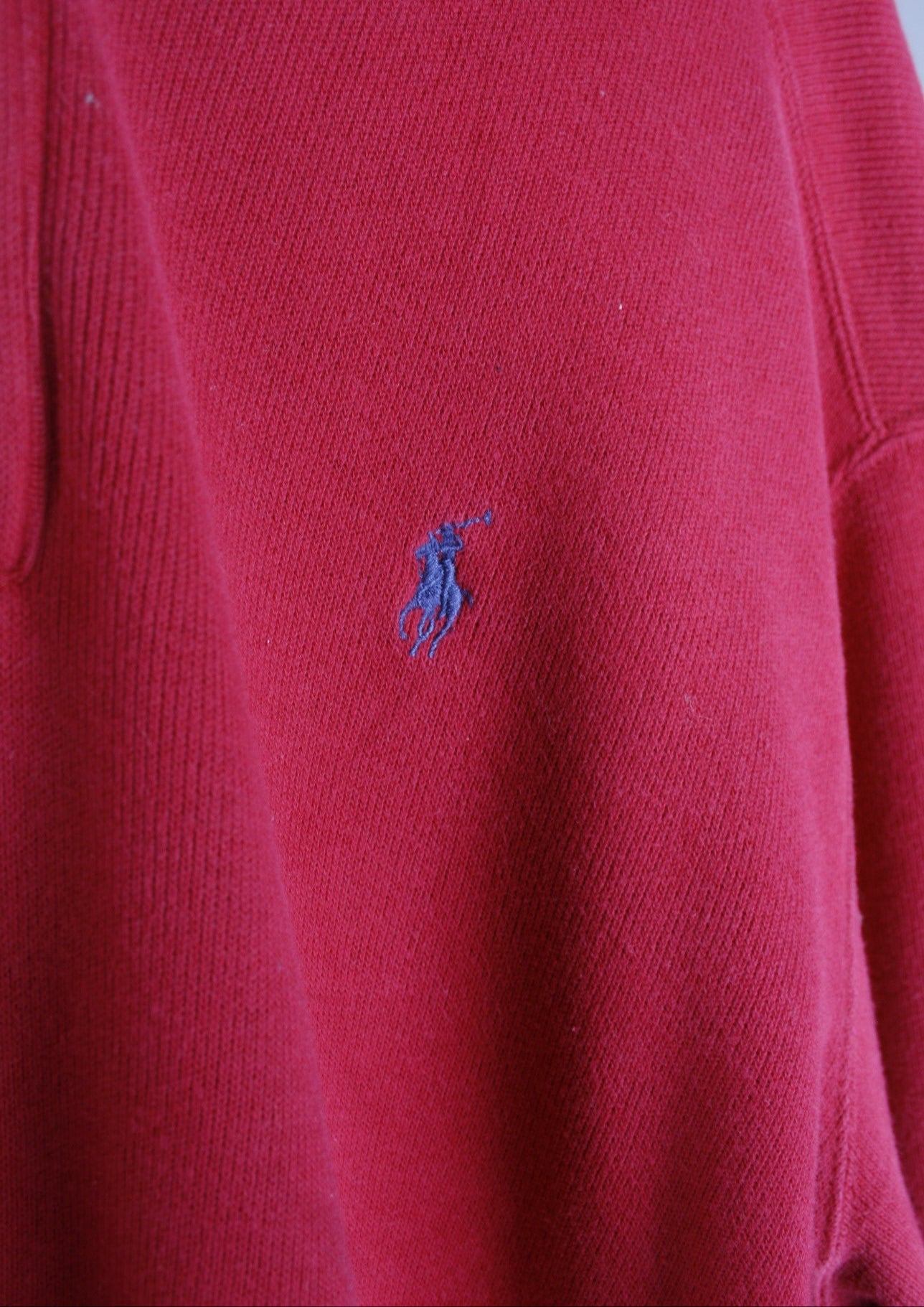 Ralph Lauren Quarter Zip Sweater (M)
