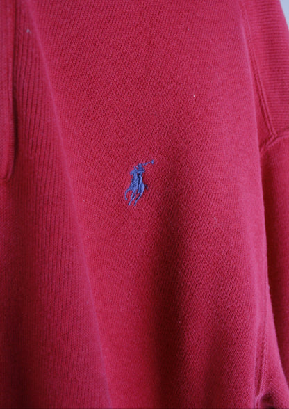 Ralph Lauren Quarter Zip Sweater (M)