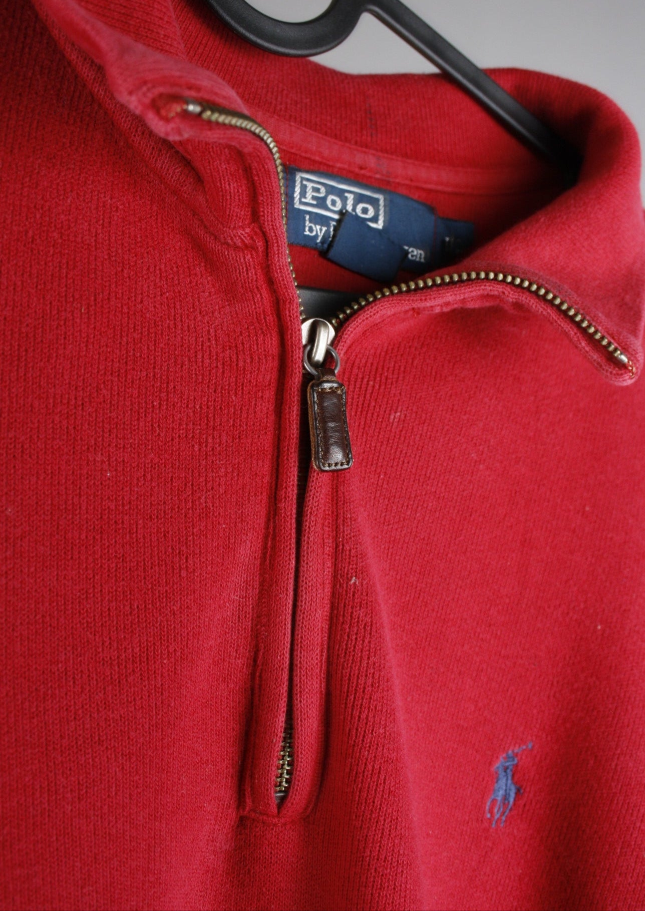 Ralph Lauren Quarter Zip Sweater (M)