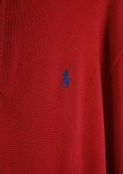 Ralph Lauren Quarter Zip Sweater (XL)
