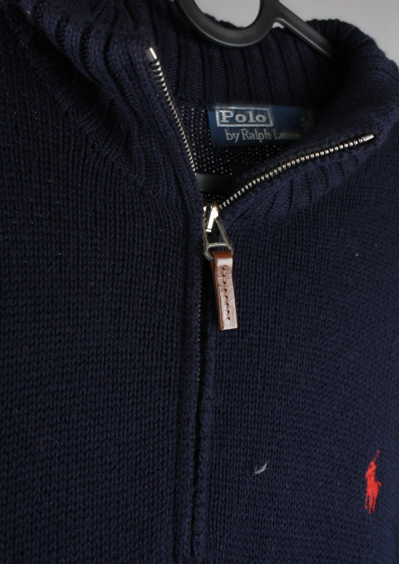 Ralph Lauren Quarter Zip Sweater (XL)