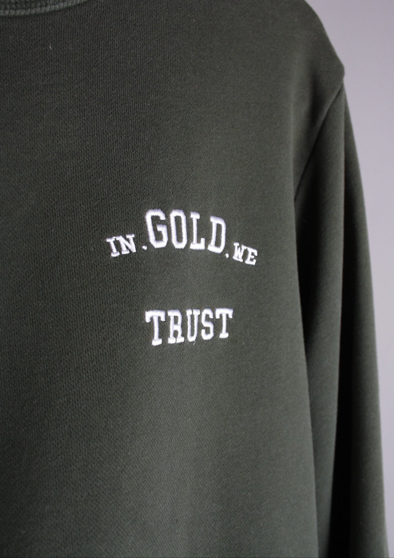 In Gold We Trust Sweater (M)