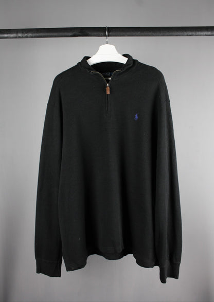 Ralph Lauren Quarter Zip Sweater (XL)