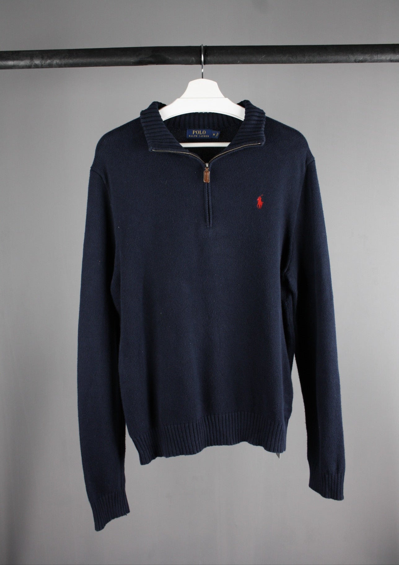 Ralph Lauren Quarter Zip Sweater (M)