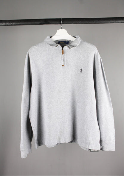 Ralph Lauren Quarter Zip Sweater (L)