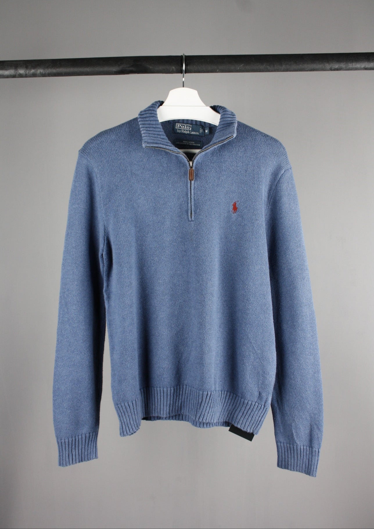 Ralph Lauren Quarter Zip Sweater (M)
