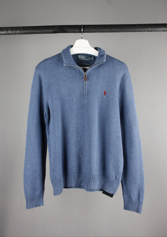 Ralph Lauren Quarter Zip Sweater (M)