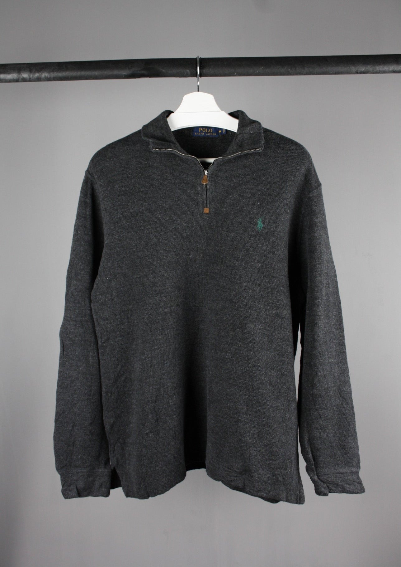 Ralph Lauren Quarter Zip Sweater (M)
