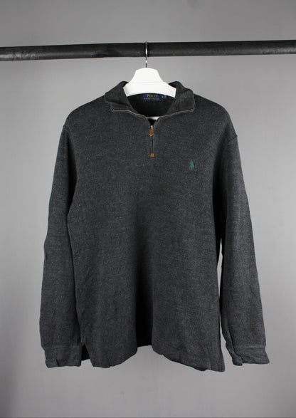 Ralph Lauren Quarter Zip Sweater (M)