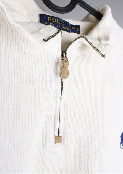 Ralph Lauren Quarter Zip Sweater (M)