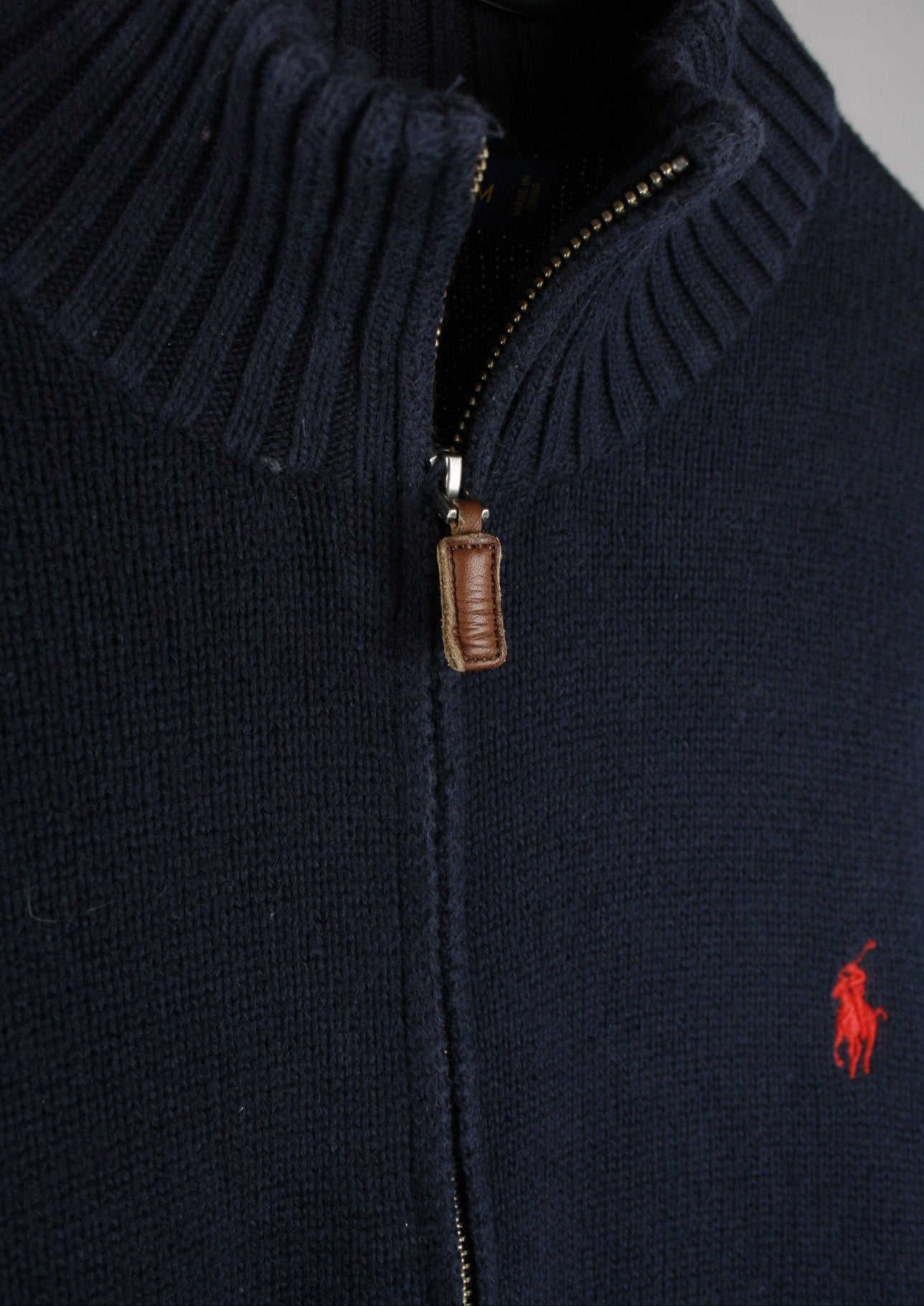 Ralph Lauren Quarter Zip Sweater (M)