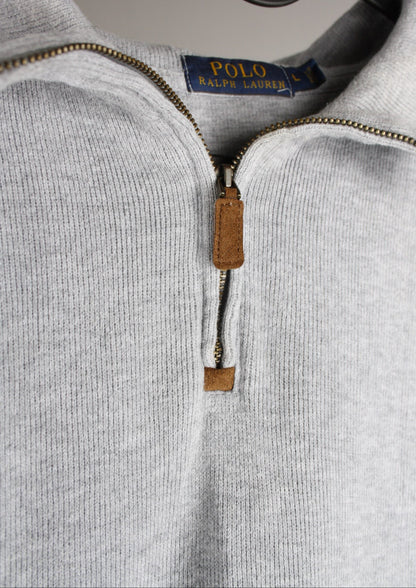 Ralph Lauren Quarter Zip Sweater (L)